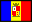 Bandiera delle Andorre.